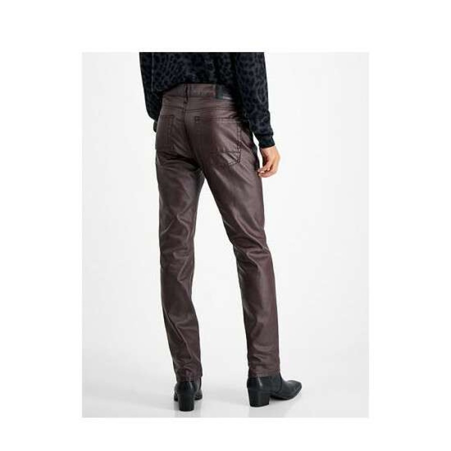 Women INC International Concepts | Coupon Inc International Concepts Men'S Skinny Fit Pleather Pants, Created For Macy'S Port