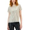 Women INC International Concepts | Cheapest Inc International Concepts Women'S Sequin T-Shirt, Created For Macy'S