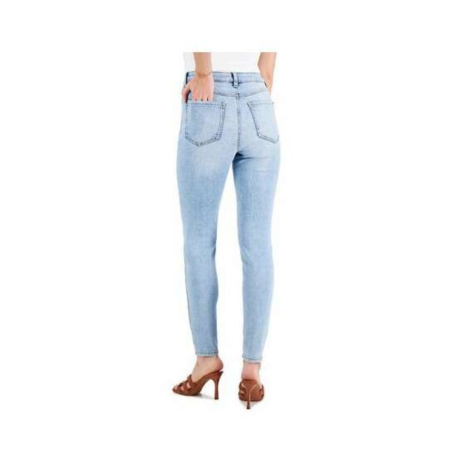 Women INC International Concepts | Wholesale Inc International Concepts Women'S Mid-Rise Skinny Jeans, Created For Macy'S Light Indigo