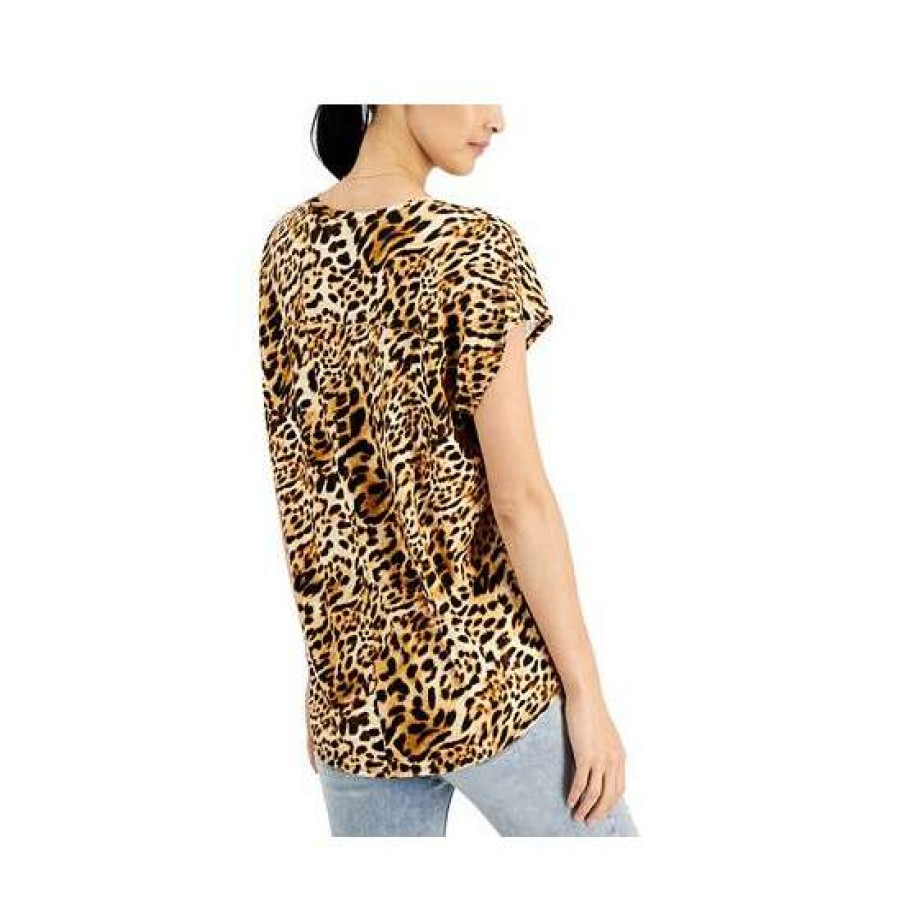 Women INC International Concepts | Best Sale Inc International Concepts Women'S Cheetah-Print Tunic, Created For Macy'S Caterina Cheetah