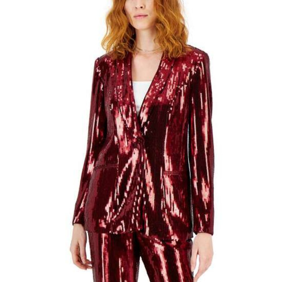 Women INC International Concepts | Brand New Inc International Concepts Women'S Sequin Blazer, Created For Macy'S