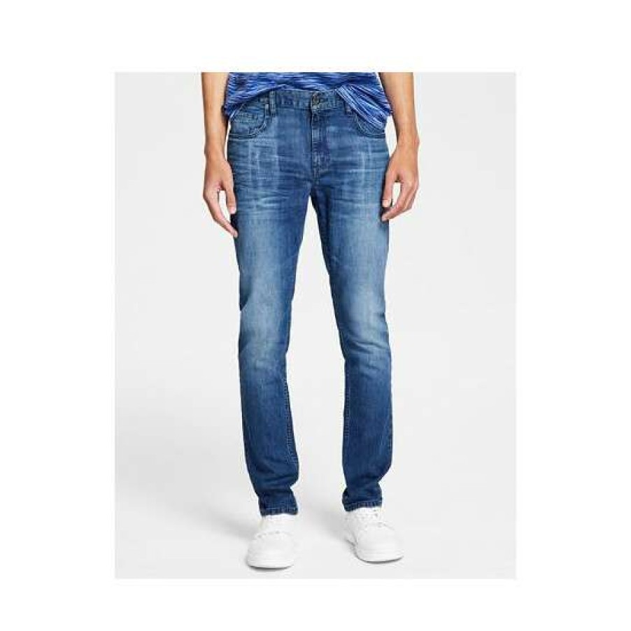 Women INC International Concepts | Wholesale Inc International Concepts Men'S Skinny-Fit Medium Wash Jeans, Created For Macy'S Med Wash