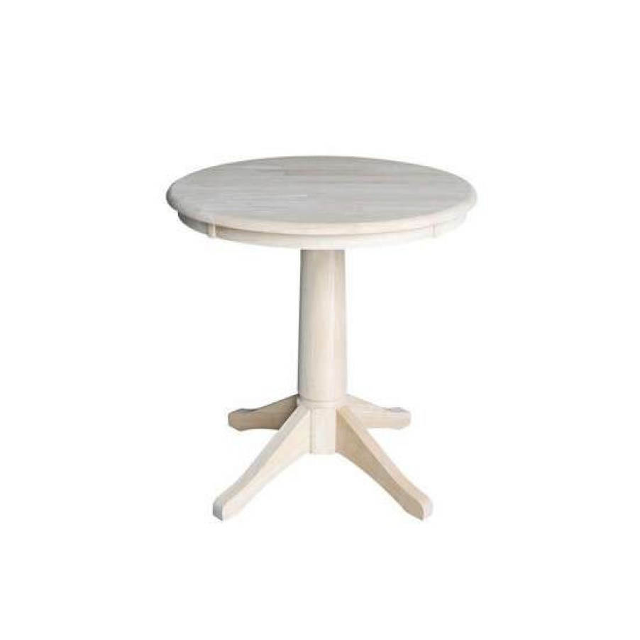 Furniture INC International Concepts | Best Reviews Of International Concepts 30 Round Top Pedestal Table- 28.9H No Color