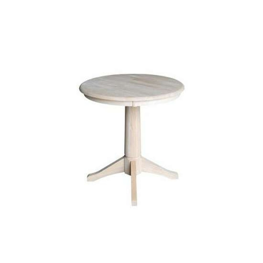 Furniture INC International Concepts | Best Reviews Of International Concepts 30 Round Top Pedestal Table- 28.9H No Color