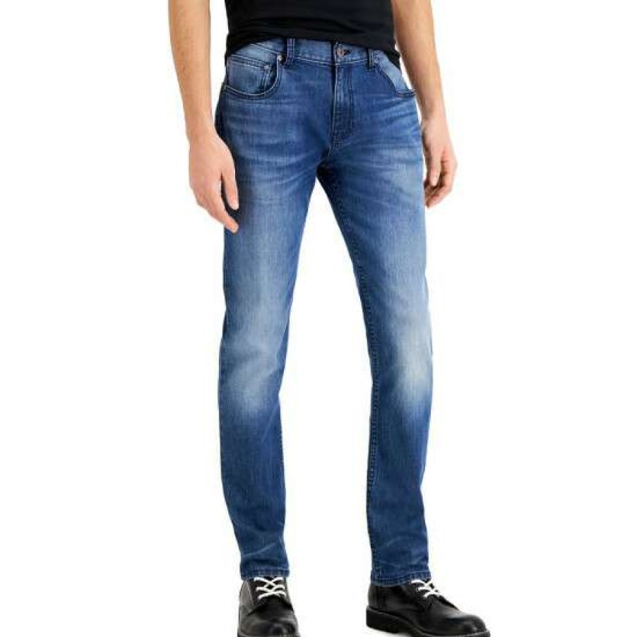 Women INC International Concepts | Budget Inc International Concepts Men'S Slim Straight-Leg Jeans, Created For Macy'S Medium Wash