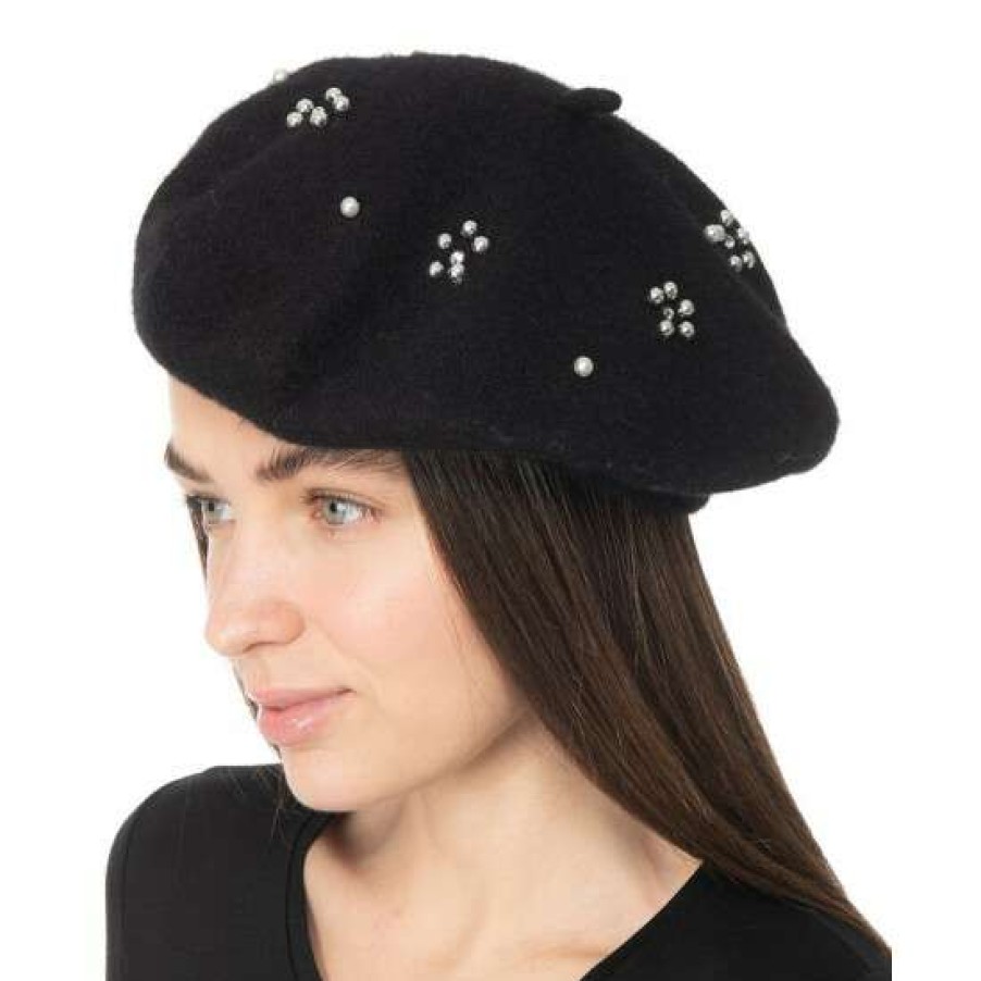 Handbags & Accessories INC International Concepts | Best Sale Inc International Concepts Embellished Beret, Created For Macy'S