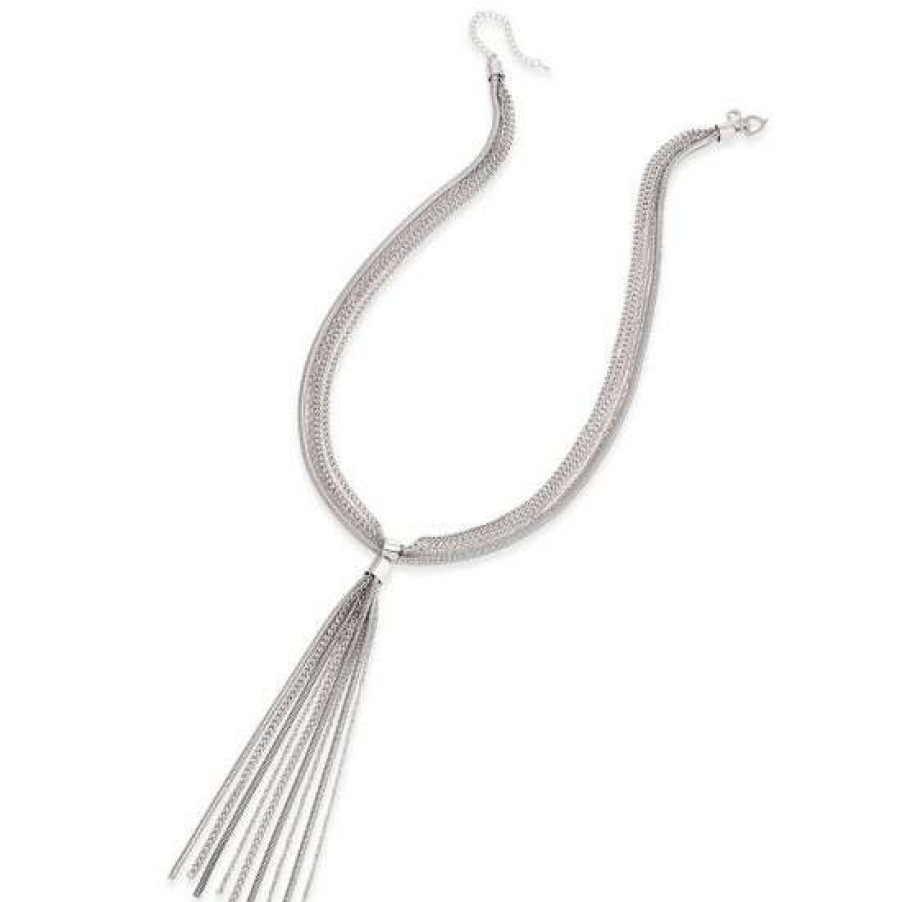 Jewelry & Watches INC International Concepts | Best Pirce Inc International Concepts Multi-Chain Tassel Long Lariat Necklace, 28 + 3 Extender, Created For Macy'S