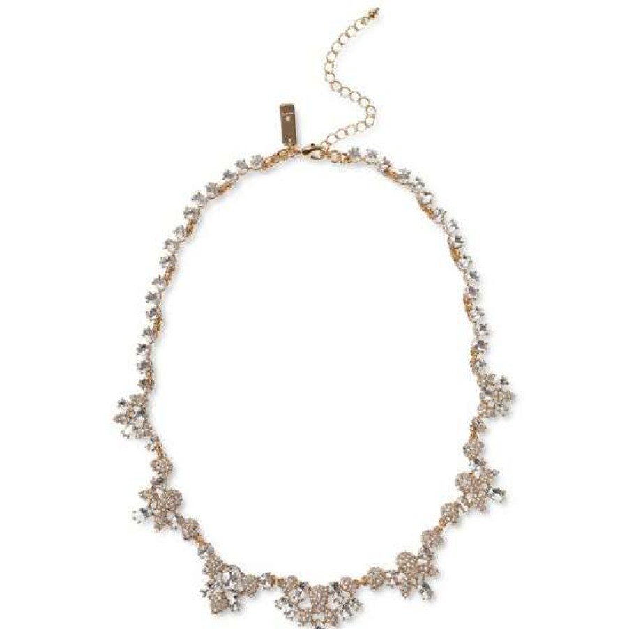 Jewelry & Watches INC International Concepts | Outlet Inc International Concepts Tone Crystal Statement Necklace, 16-1/2 + 3 Extender, Created For Macy'S Gold