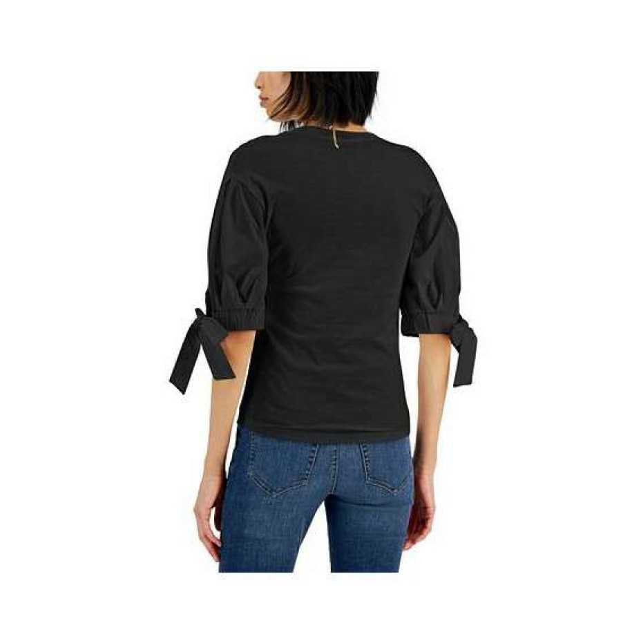 Women INC International Concepts | Best Pirce Inc International Concepts Women'S Tie-Sleeve Top, Created For Macy'S