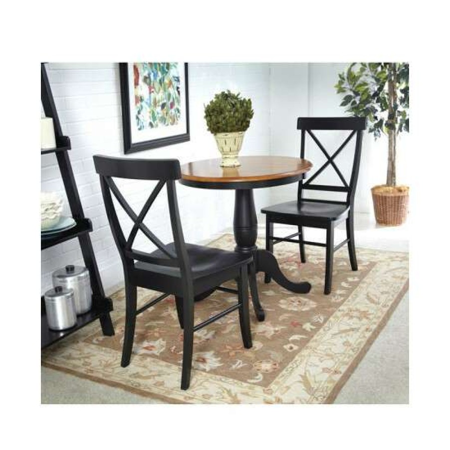 Furniture INC International Concepts | Cheap International Concepts 30 Round Table With 2 Chairs No Color