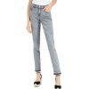 Women INC International Concepts | Coupon Inc International Concepts Women'S Mid-Rise Straight-Leg Jeans, Created For Macy'S Grey