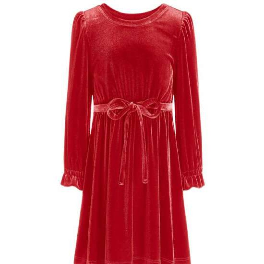 Women INC International Concepts | Best Sale Inc International Concepts Little Girls Stretch Velour Dress, Created For Macy'S