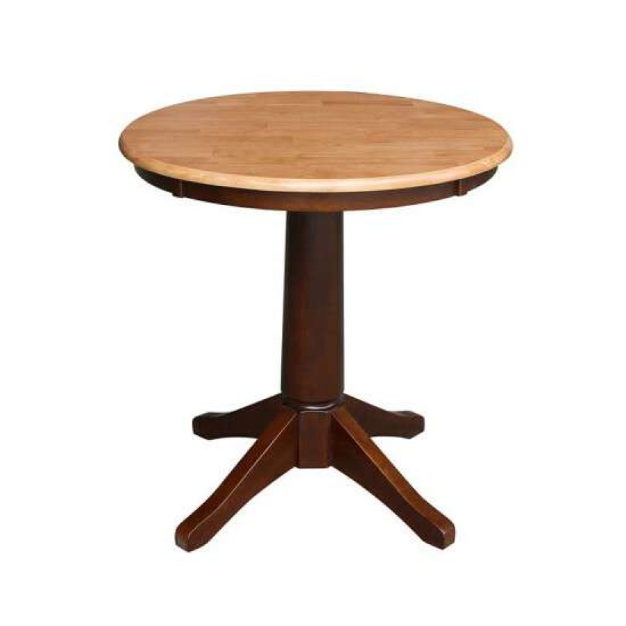 Furniture INC International Concepts | Brand New International Concepts 30 Round Top Pedestal Table- 28.9H No Color