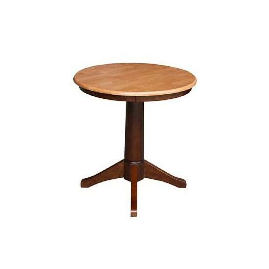 Furniture INC International Concepts | Brand New International Concepts 30 Round Top Pedestal Table- 28.9H No Color