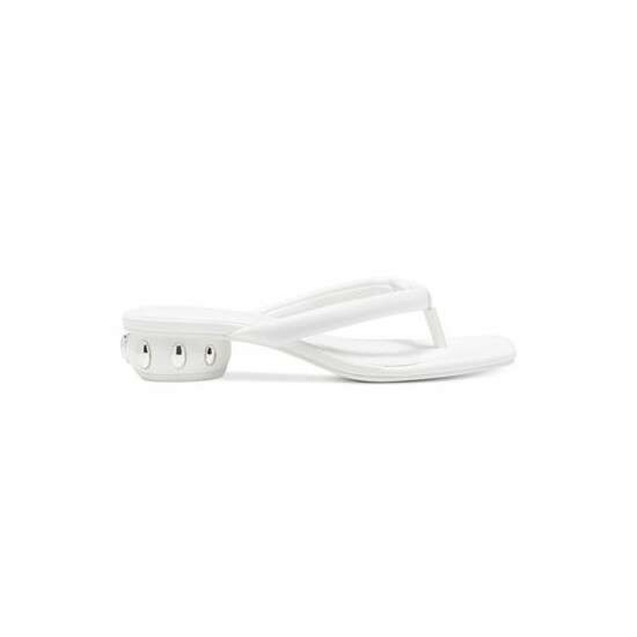 Shoes INC International Concepts | Wholesale Inc International Concepts Jaycin Thong Sandals, Created For Macy'S White Smooth