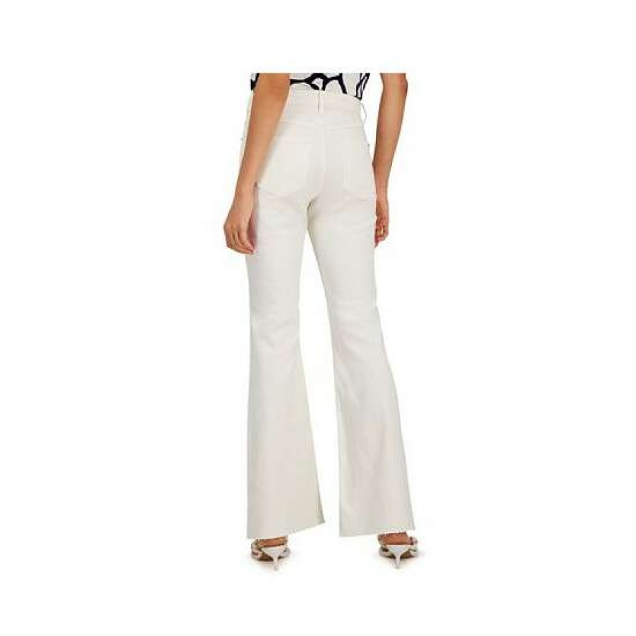 Women INC International Concepts | Best Sale Inc International Concepts Women'S Mid Rise Flared Jeans, Created For Macy'S White