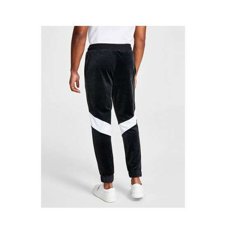 Men INC International Concepts | Best Pirce Inc International Concepts Men'S Regular-Fit Pieced Colorblocked Velour Joggers, Created For Macy'S