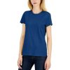 Women INC International Concepts | Deals Inc International Concepts Women'S Slim Fit Crewneck Top, Created For Macy'S Blue Marine