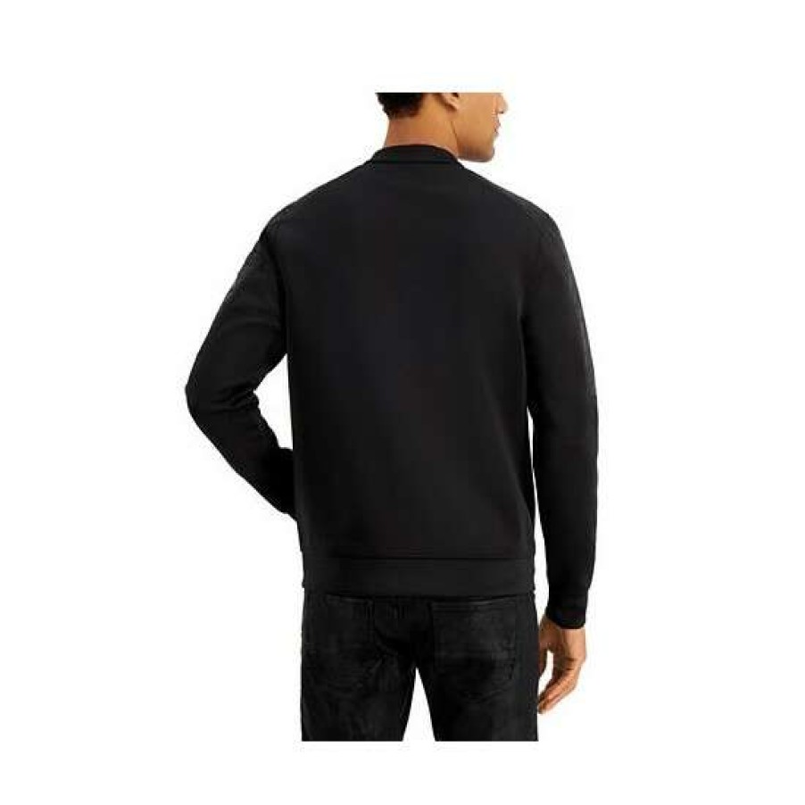 Men INC International Concepts | Discount Inc International Concepts Men'S Wilson Moto Jacket, Created For Macy'S Deep Black