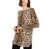 Women INC International Concepts | Best Deal Inc International Concepts Petite Leopard-Print Shirttail-Hem Tunic Sweater, Created For Macy'S