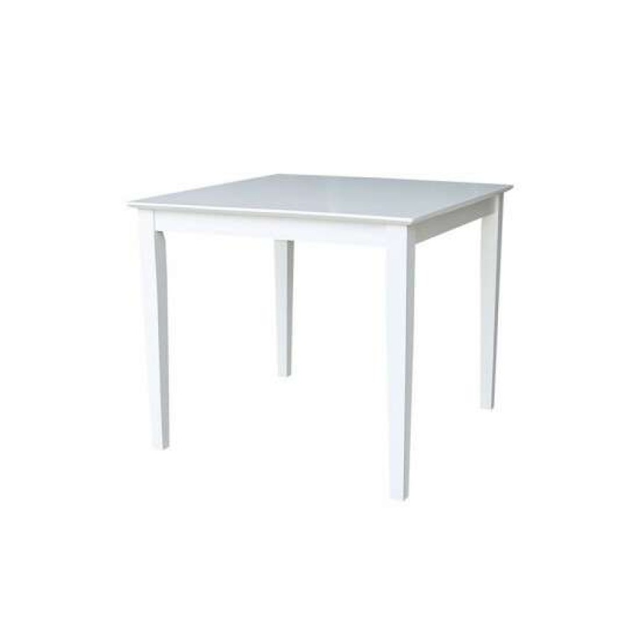 Furniture INC International Concepts | Discount International Concepts Solid Wood Top Table Dining Height No Color