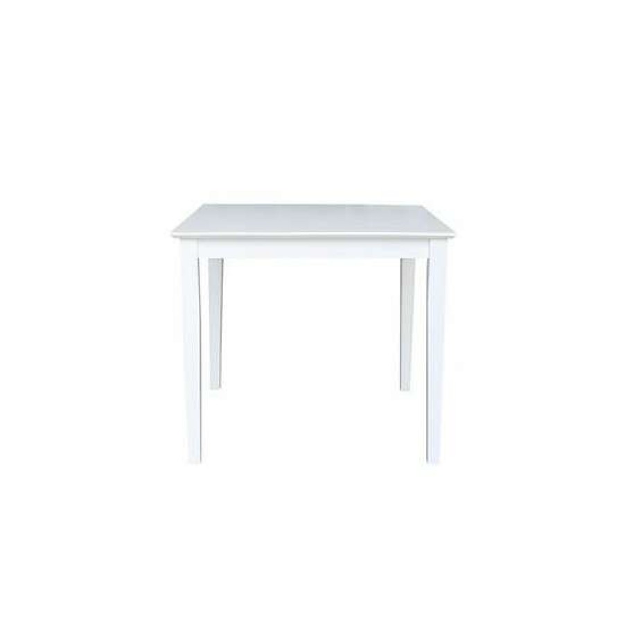 Furniture INC International Concepts | Discount International Concepts Solid Wood Top Table Dining Height No Color