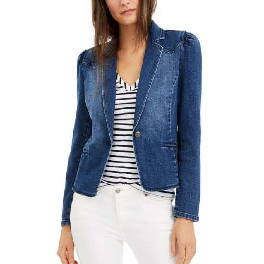 Women INC International Concepts | Wholesale Inc International Concepts Women'S Puff-Sleeve Blazer, Created For Macy'S