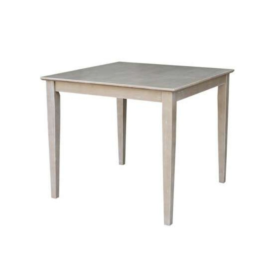 Furniture INC International Concepts | Best Reviews Of International Concepts Solid Wood Top Table Dining Height No Color