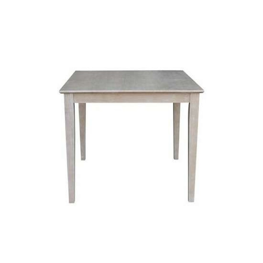 Furniture INC International Concepts | Best Reviews Of International Concepts Solid Wood Top Table Dining Height No Color