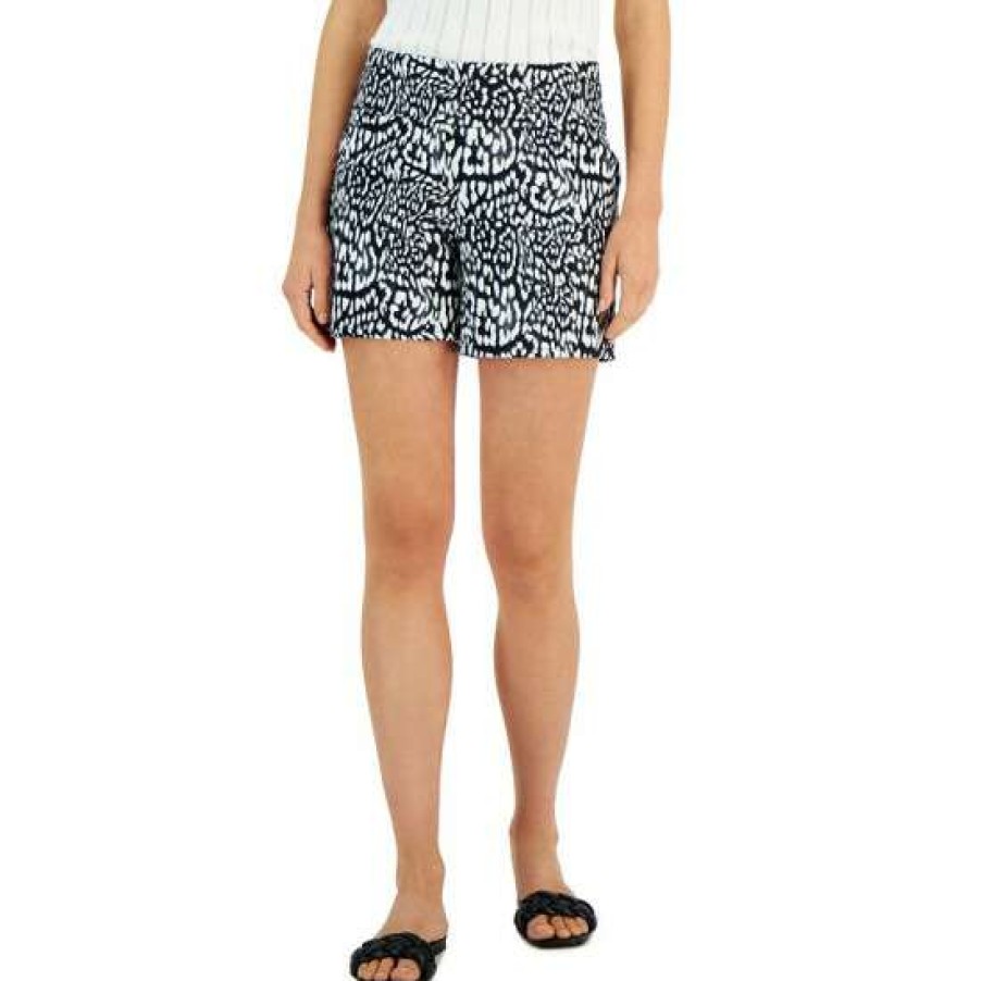 Women INC International Concepts | Best Reviews Of Inc International Concepts Women'S Printed Mid-Rise Pull-On Shorts, Created For Macy'S Chantal Cheetah