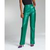 Women INC International Concepts | Promo Inc International Concepts Ade Samuel For Inc Women'S Pleather Straight-Leg Pant, Created For Macy'S Irish Green