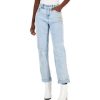 Women INC International Concepts | Promo Inc International Concepts Women'S Mid-Rise Embroidered Boyfriend Jeans, Created For Macy'S Light Indigo