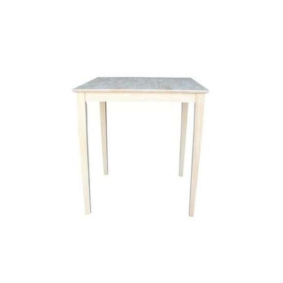 Furniture INC International Concepts | Best Deal International Concepts Solid Wood Top Table No Color