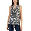 Women INC International Concepts | New Inc International Concepts Women'S Printed Tie-Neck Top, Created For Macy'S Paige Paisley A