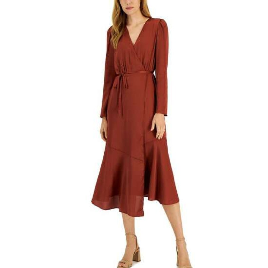 Women INC International Concepts | Best Reviews Of Inc International Concepts Women'S V-Neck Faux Wrap Dress, Created For Macy'S