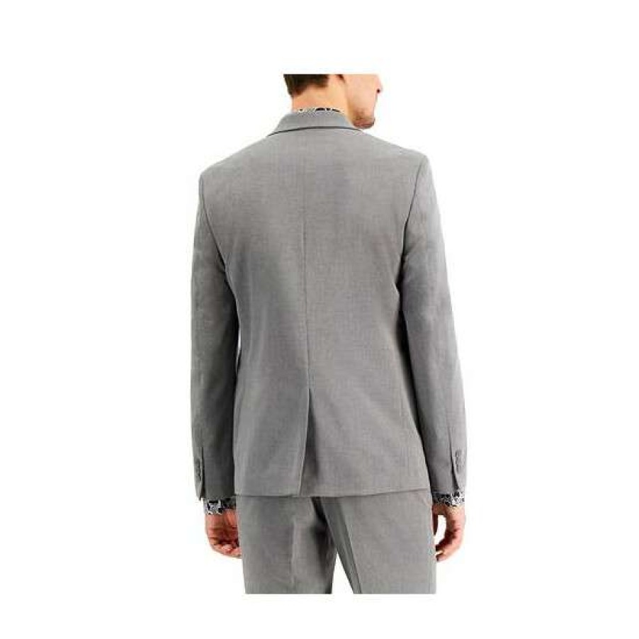 Men INC International Concepts | Best Sale Inc International Concepts Men'S Slim-Fit Gray Solid Suit Jacket, Created For Macy'S Pure Grey