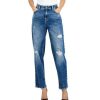 Women INC International Concepts | Hot Sale Inc International Concepts Petite Rip & Repair Boyfriend Jeans, Created For Macy'S Medium Indigo