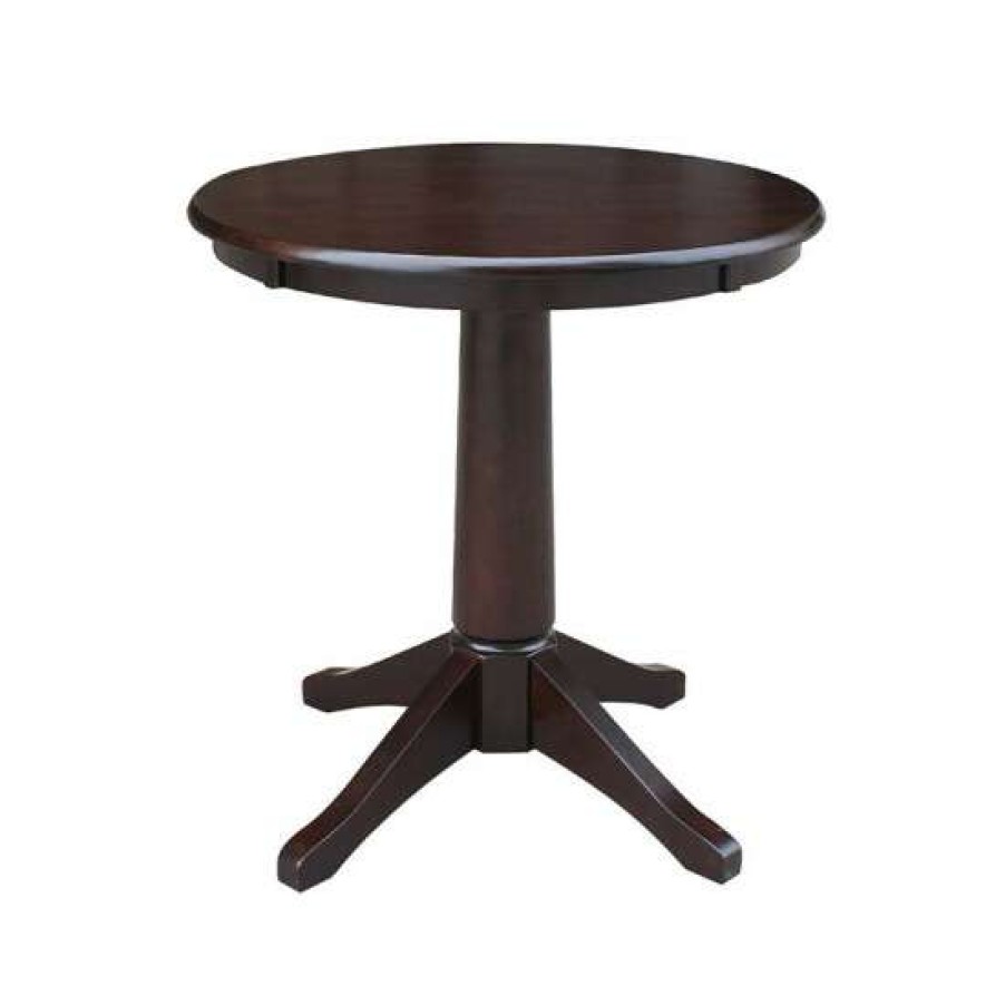 Furniture INC International Concepts | Budget International Concepts 30 Round Top Pedestal Table- 28.9H