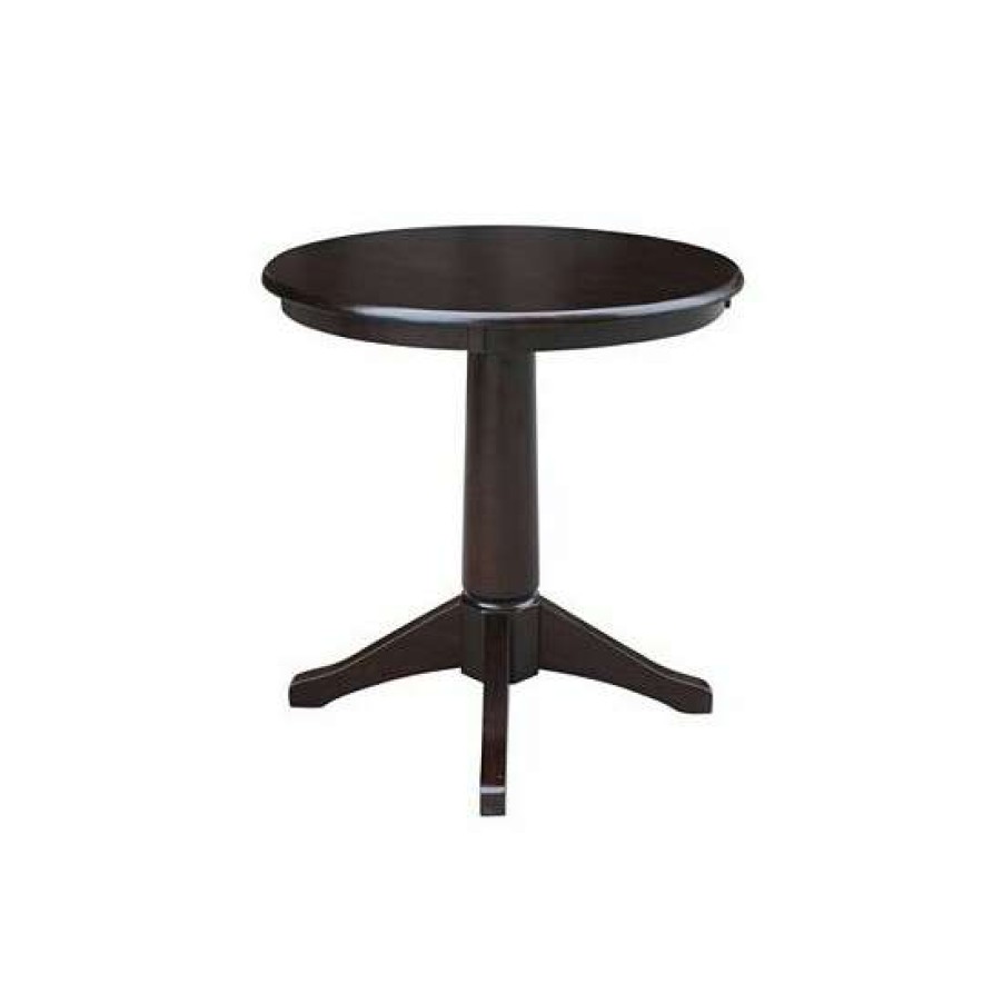 Furniture INC International Concepts | Budget International Concepts 30 Round Top Pedestal Table- 28.9H