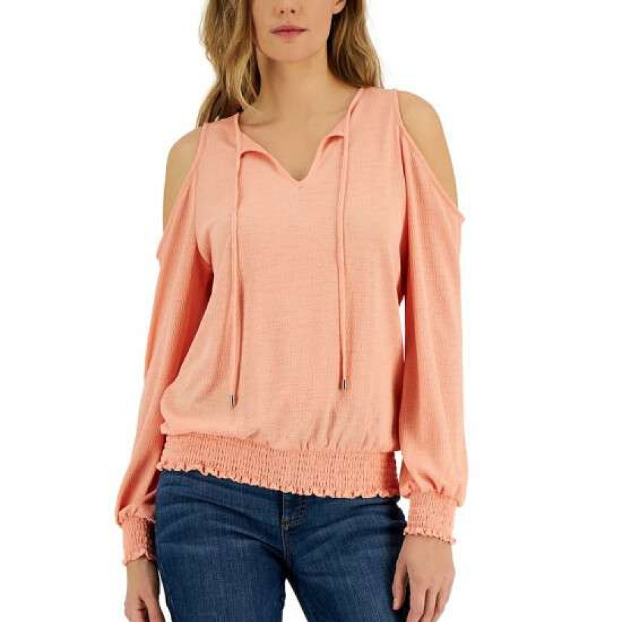 Women INC International Concepts | Best Reviews Of Inc International Concepts Women'S Cold-Shoulder Knit Top, Created For Macy'S