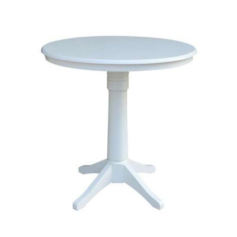 Furniture INC International Concepts | Best Reviews Of International Concepts 36 Round Top Pedestal Table 34.9H No Color