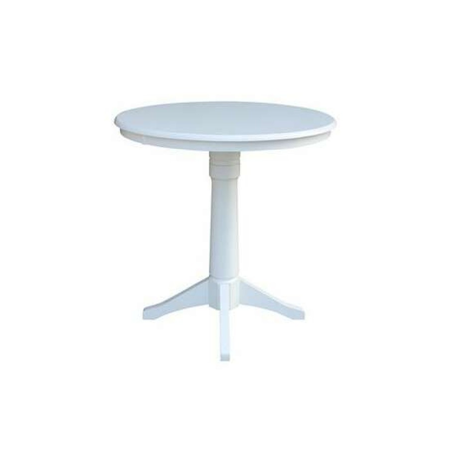 Furniture INC International Concepts | Best Reviews Of International Concepts 36 Round Top Pedestal Table 34.9H No Color