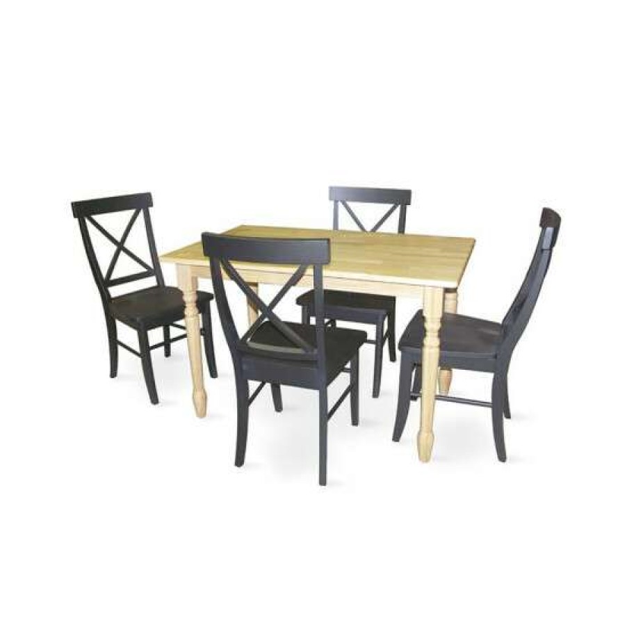 Furniture INC International Concepts | Best Deal International Concepts Table With 4 Chairs No Color