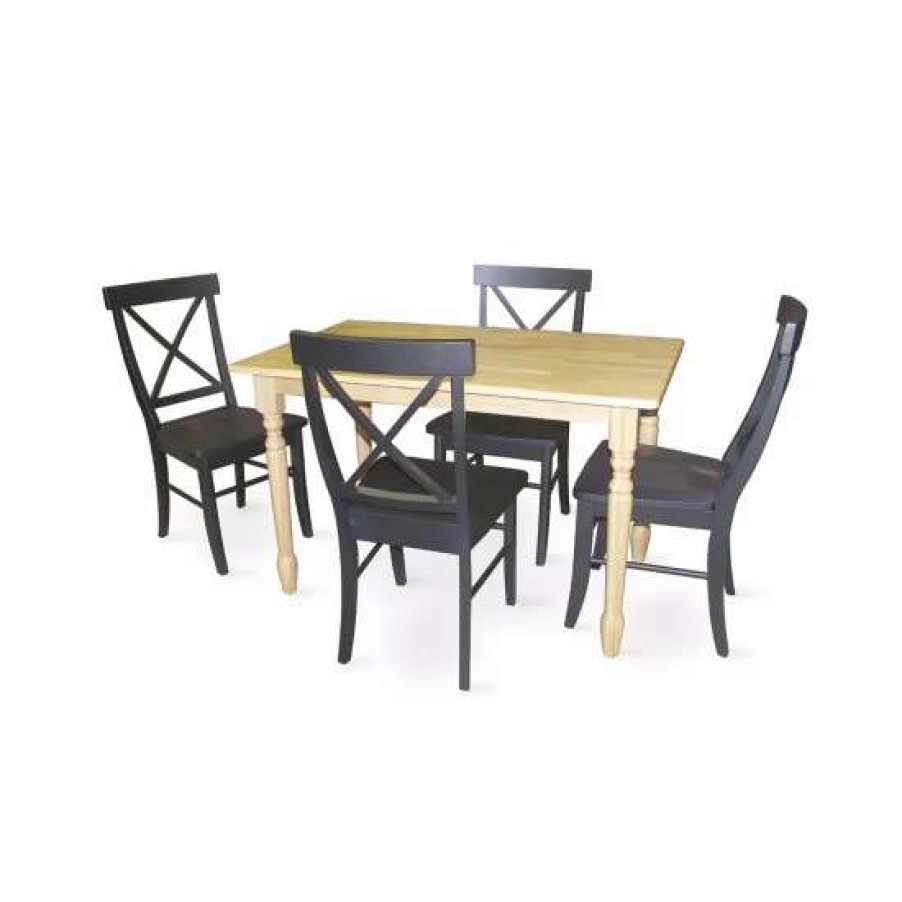 Furniture INC International Concepts | Best Deal International Concepts Table With 4 Chairs No Color