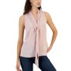 Women INC International Concepts | Best Sale Inc International Concepts Women'S Tie-Neck Blouse, Created For Macy'S