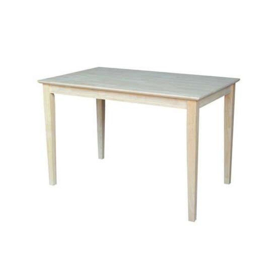 Furniture INC International Concepts | Brand New International Concepts Solid Wood Top Table No Color