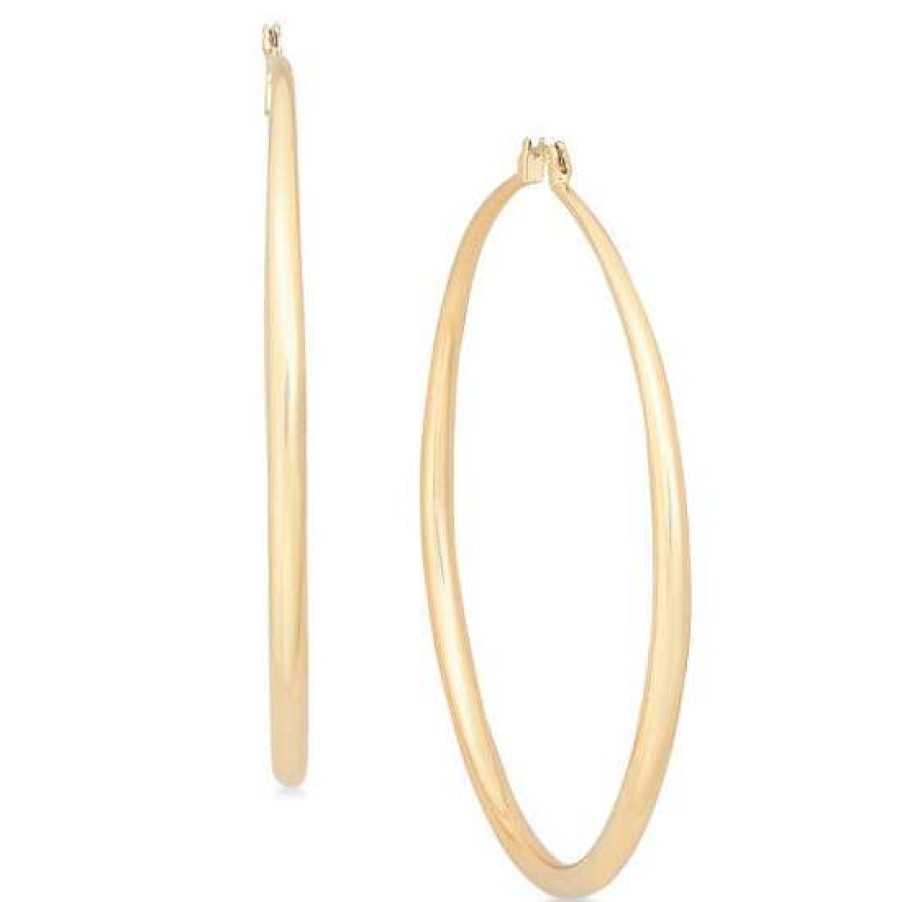 Jewelry & Watches INC International Concepts | Cheapest Inc International Concepts Extra Large 2-3/4 Tone Hoop Earrings, Created For Macy'S