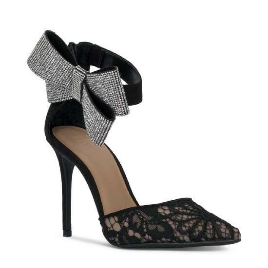 Shoes INC International Concepts | Top 10 Inc International Concepts Women'S Lezliah Pumps, Created For Macy'S Black Lace