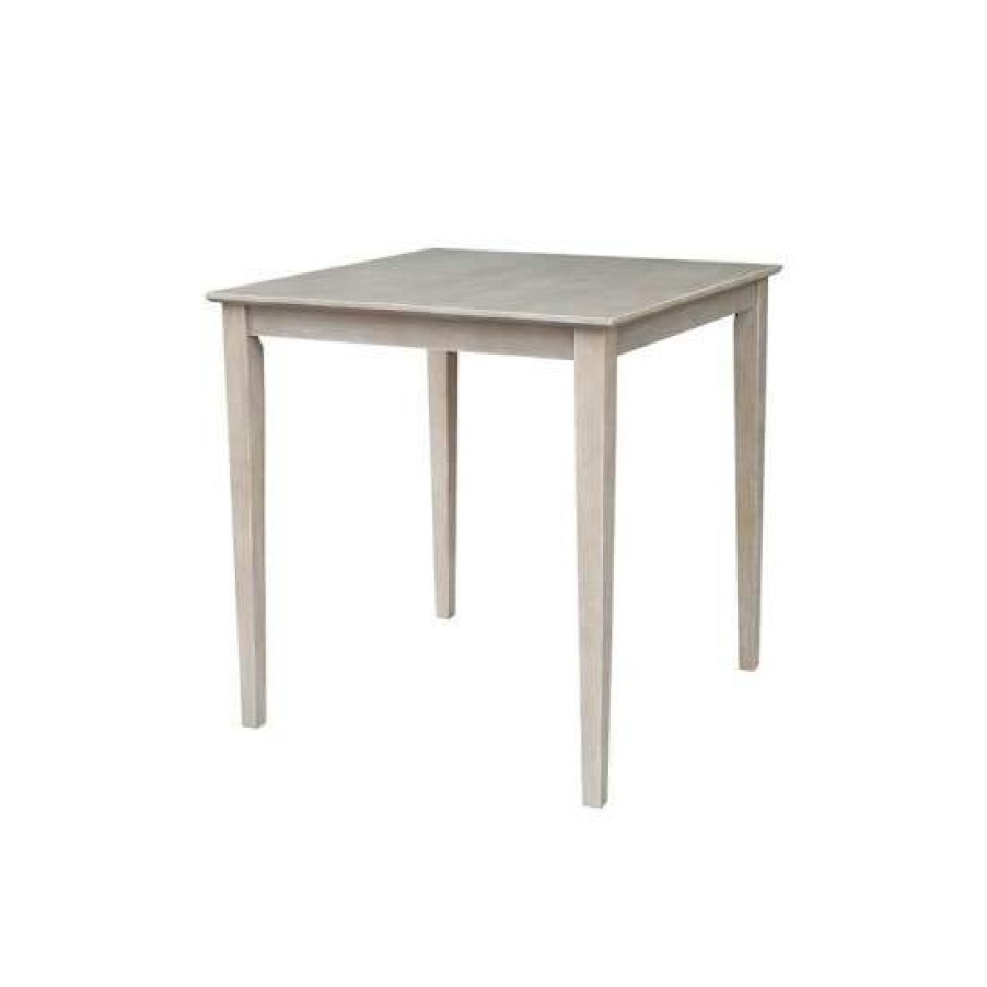 Furniture INC International Concepts | New International Concepts Solid Wood Top Table Counter Height No Color