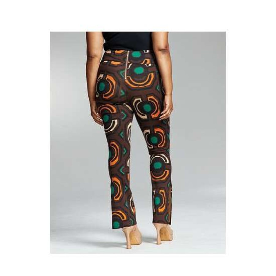 Women INC International Concepts | Coupon Inc International Concepts Ade Samuel For Inc Women'S Printed Ponte Pant, Created For Macy'S Ade Abstract